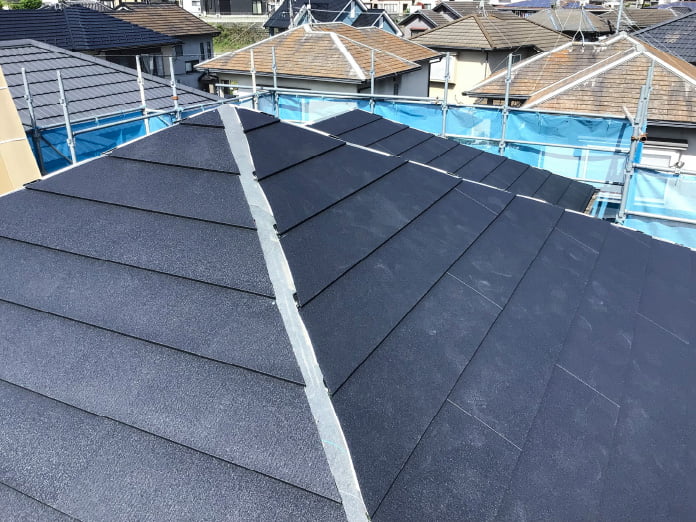 施工中のようす